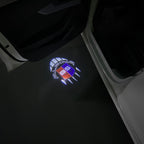 ALPINA B5  LOGO PROJECTOT LIGHTS  (quantity 1 = 1 sets/2 door lights) Nr.07A23