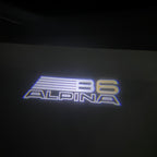 ALPINA B6  LOGO PROJECTOT LIGHTS  (quantity 1 = 1 sets/2 door lights) Nr.07A39