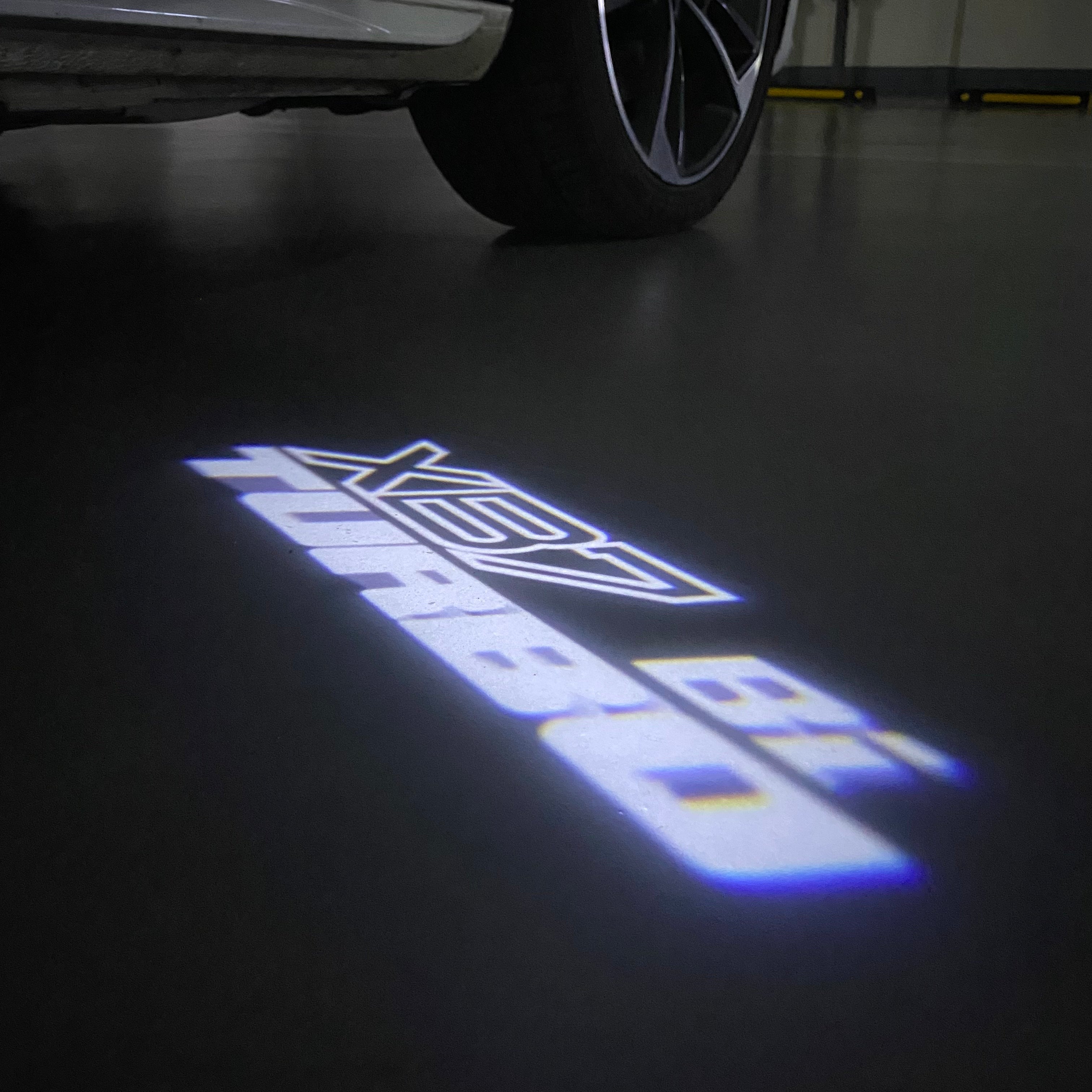 ALPINA XB7 Bi TURBO LOGO PROJECTOT LIGHTS  (quantity 1 = 1 sets/2 door lights) Nr.07A46