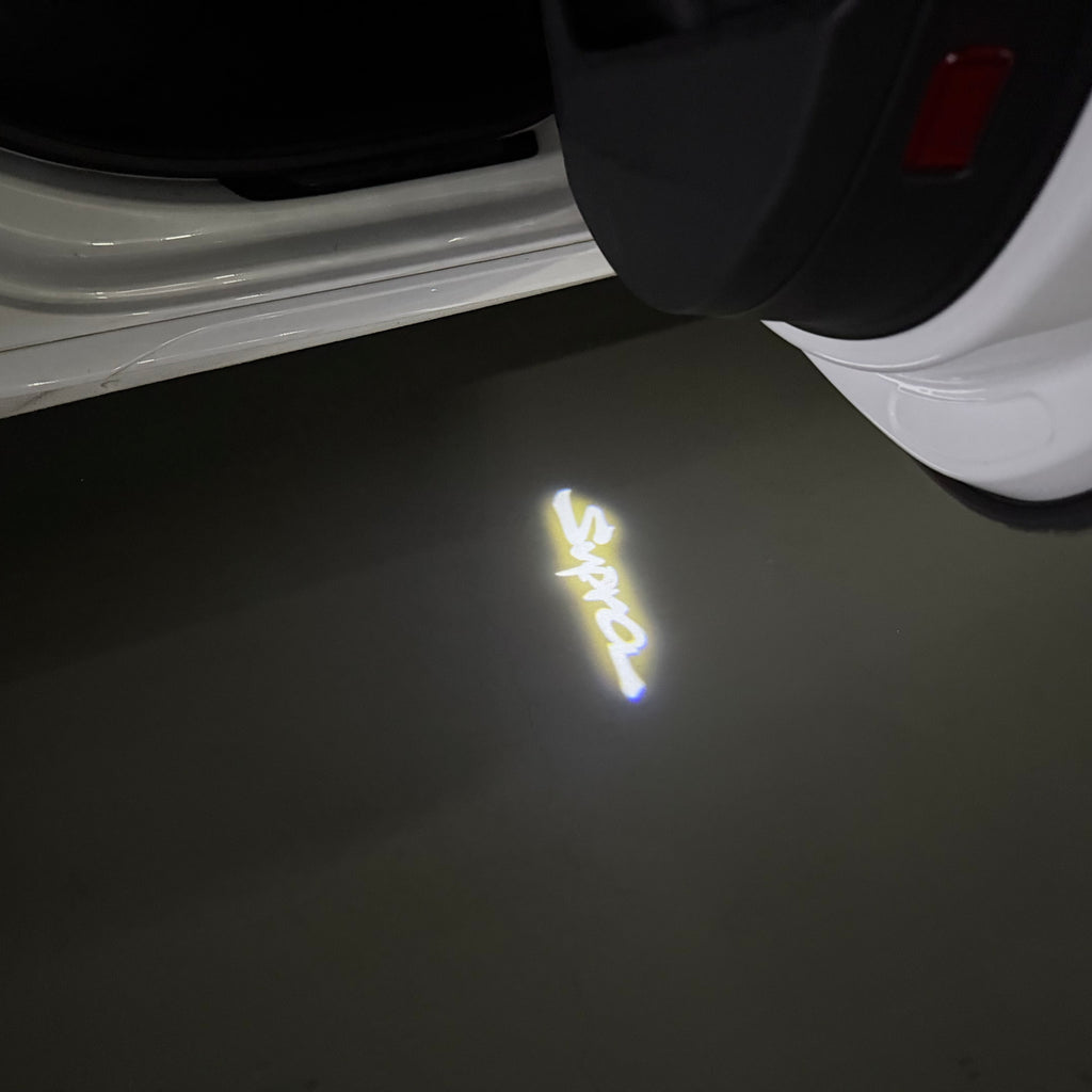TOYOTA SUPRA  LOGO PROJECROTR LIGHTS  (quantity 1 = 1 sets/2 door lights) Nr.0G40