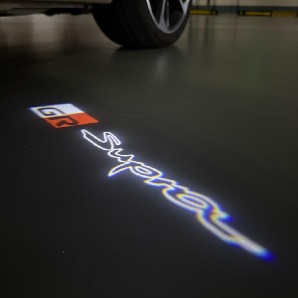 TOYOTA  SUPRA   LOGO PROJECROTR LIGHTS  (quantity 1 = 1 sets/2 door lights) Nr.0G33