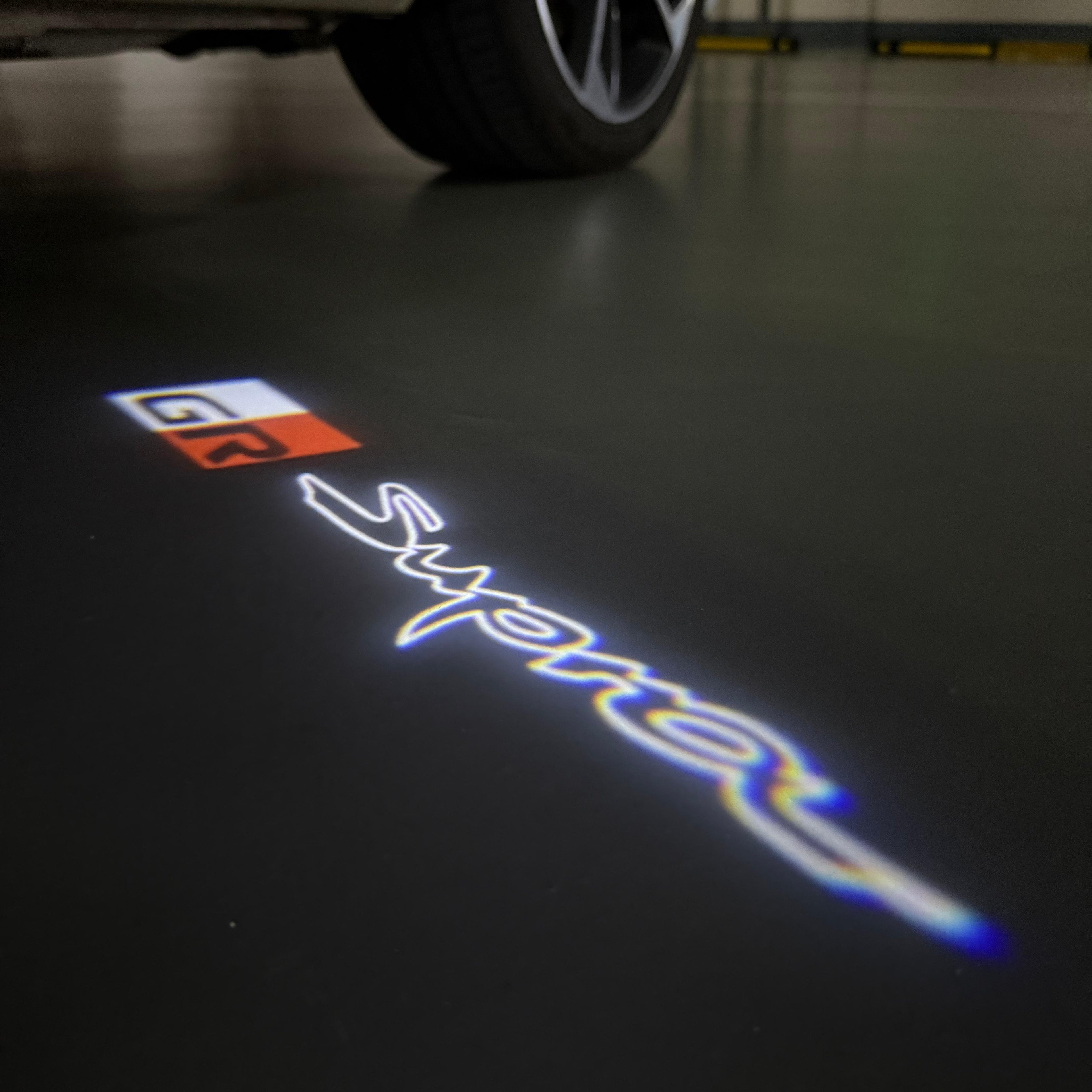 TOYOTA  SUPRA   LOGO PROJECROTR LIGHTS  (quantity 1 = 1 sets/2 door lights) Nr.0G33