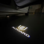 TOYOTA  ALPHARD LOGO PROJECROTR LIGHTS  (quantity 1 = 1 sets/2 door lights) Nr.0G49