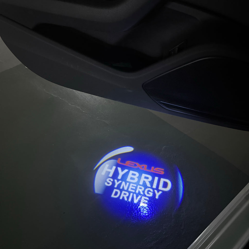 LEXUS  HYBRID  LOGO PROJECROTR LIGHTS (quantity 1 = 1 sets/2 door lights)Nr.01a62