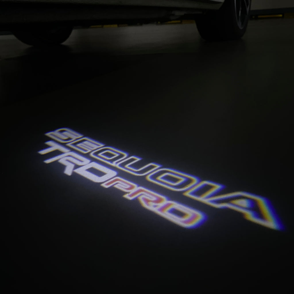 TOYOTA  SEQUOIA LOGO PROJECROTR LIGHTS  (quantity 1 = 1 sets/2 door lights) Nr.0G29