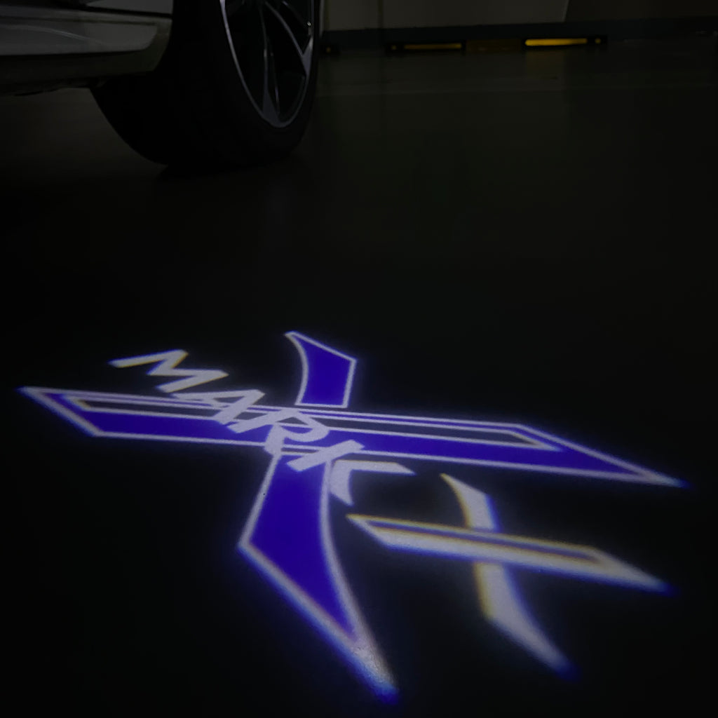 TOYOTA  MARK X  LOGO PROJECROTR LIGHTS  (quantity 1 = 1 sets/2 door lights) Nr.0G08