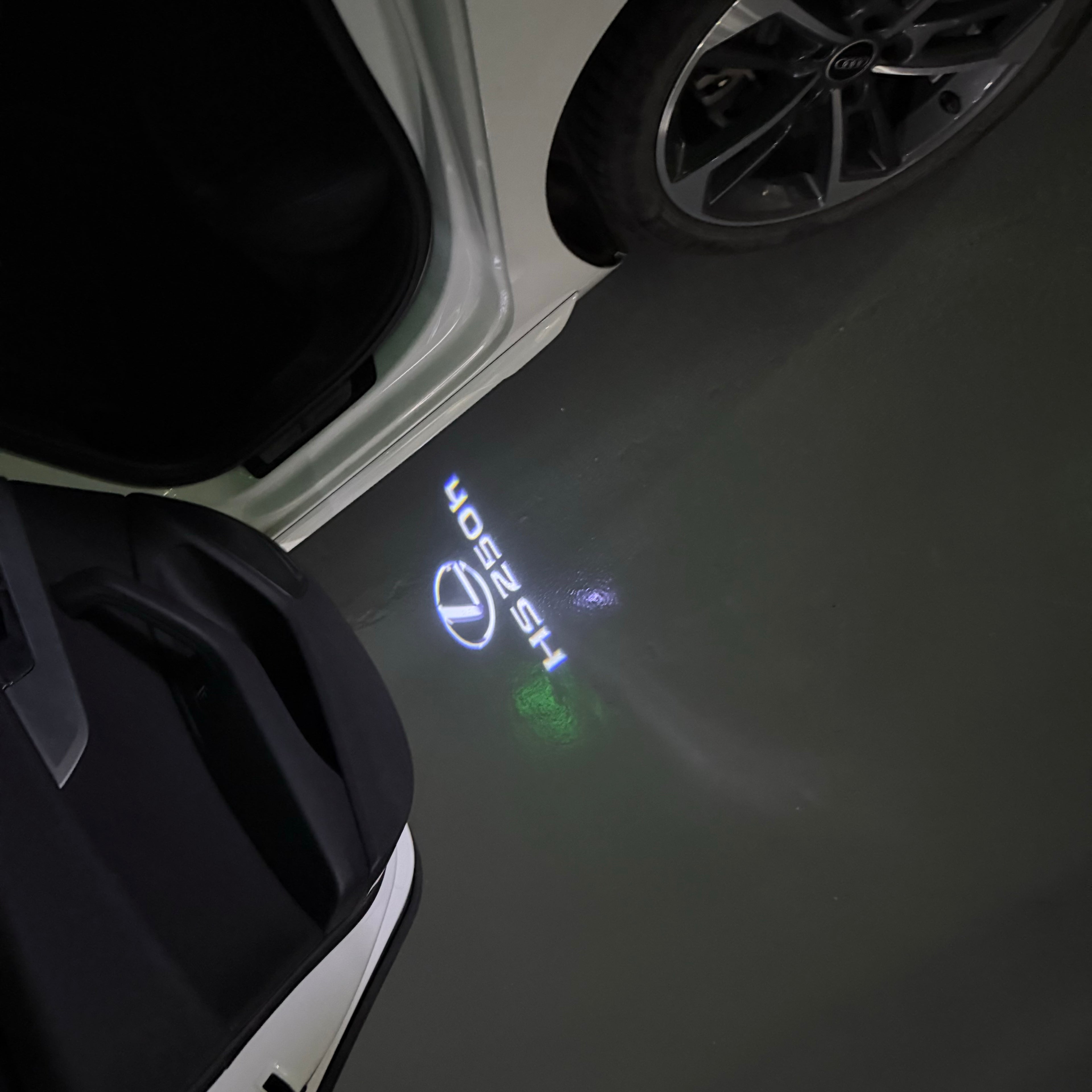 LEXUS HS 250h  LOGO PROJECROTR LIGHTS (quantity 1 = 1 sets/2 door lights)Nr.01a66