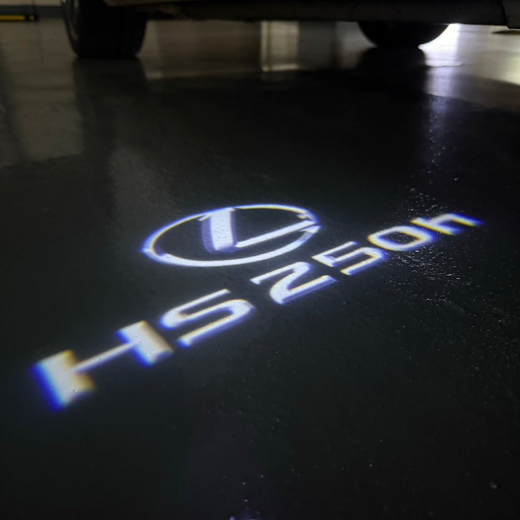 LEXUS HS 250h  LOGO PROJECROTR LIGHTS (quantity 1 = 1 sets/2 door lights)Nr.01a66