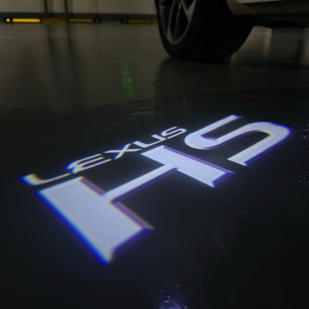 LEXUS HS  LOGO PROJECROTR LIGHTS (quantity 1 = 1 sets/2 door lights)Nr.01a65