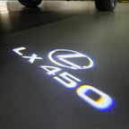 LEXUS LOGO PROJECTOR LIGHTS Nr.01 (الكمية 1 = 1 مجموعة / 2 أضواء باب)