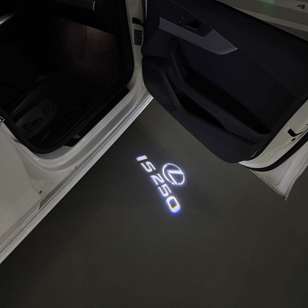 LEXUS IS 500 LOGO PROJECROTR LIGHTS (quantity 1 = 1 sets/2 door lights)Nr.01a56