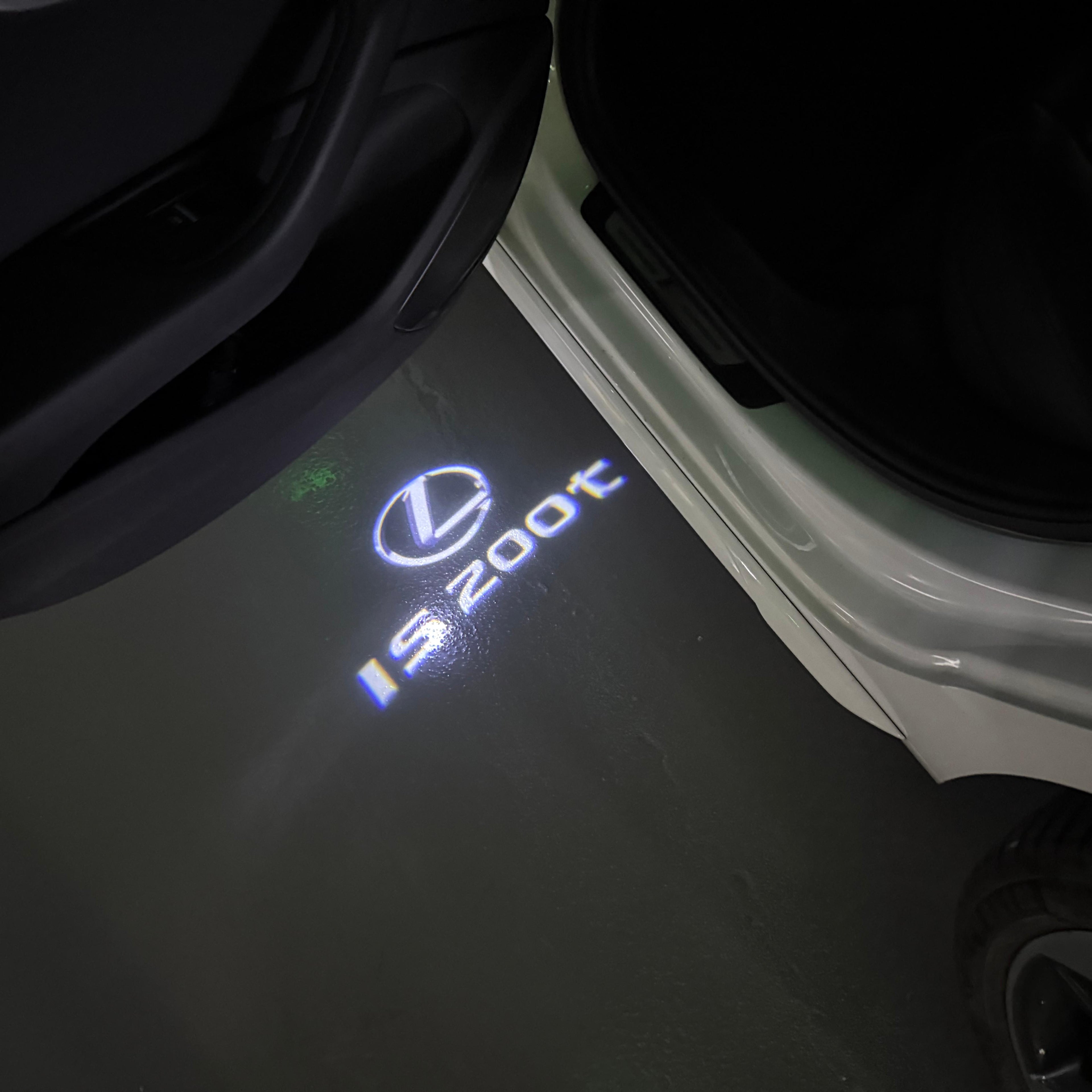 LEXUS IS 200t LOGO PROJECROTR LIGHTS (quantity 1 = 1 sets/2 door lights)Nr.01a60