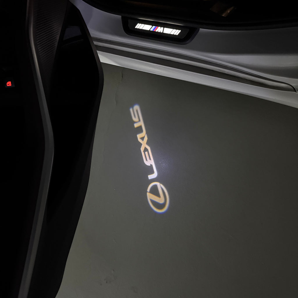 LEXUS Original LOGO PROJECROTR LIGHTS (quantity 1 = 1 sets/2 door lights)Nr.01a47