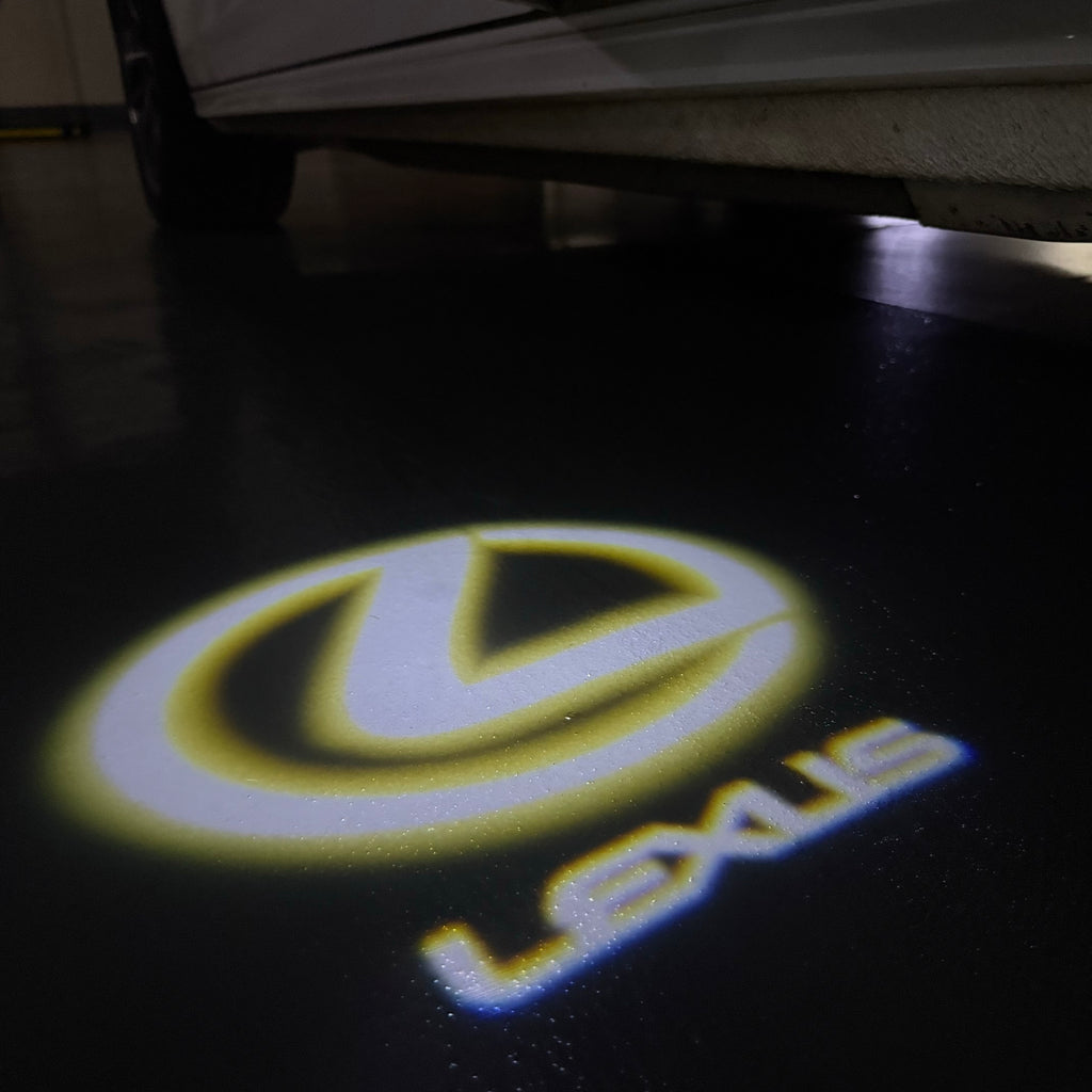LEXUS Original LOGO PROJECROTR LIGHTS (quantity 1 = 1 sets/2 door lights)Nr.01a45