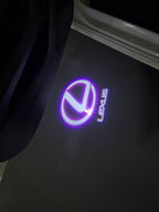 LEXUS Original LOGO PROJECROTR LIGHTS (quantity 1 = 1 sets/2 door lights)Nr.01a43