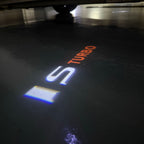 LEXUS  IS TURBO LOGO PROJECROTR LIGHTS (quantity 1 = 1 sets/2 door lights)Nr.01a55