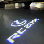 LEXUS LOGO PROJECTOR LIGHTS Nr.01 (الكمية 1 = 1 مجموعة / 2 أضواء باب)