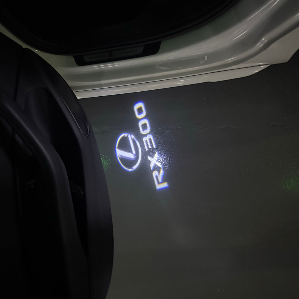 LEXUS  RX 300 LOGO PROJECROTR LIGHTS (quantity 1 = 1 sets/2 door lights)Nr.01a15