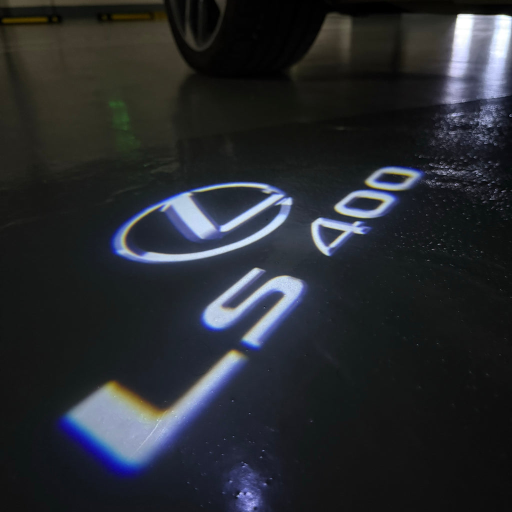 LEXUS LS 400 LOGO PROJECROTR LIGHTS (quantity 1 = 1 sets/2 door lights)Nr.01a41