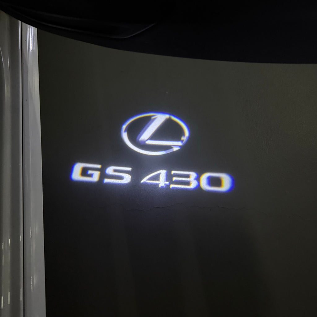 LEXUS LOGO PROJECTOR LIGHTS Nr.01 (الكمية 1 = 1 مجموعة / 2 أضواء باب)