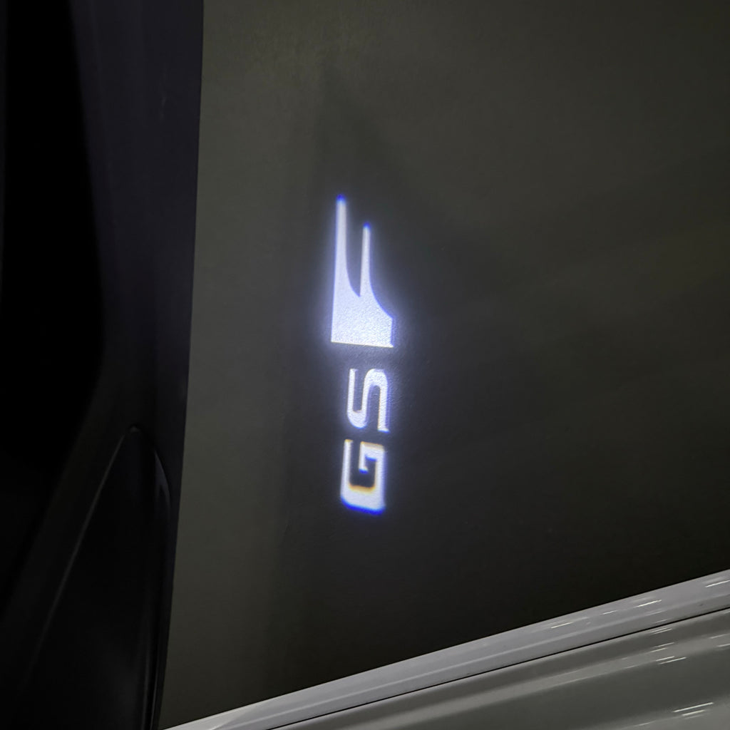 LEXUS LOGO PROJECTOR LIGHTS Nr.01 (الكمية 1 = 1 مجموعة / 2 أضواء باب)