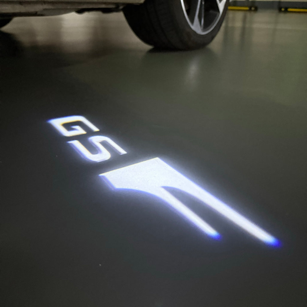 LEXUS LOGO PROJECTOR LIGHTS Nr.01 (الكمية 1 = 1 مجموعة / 2 أضواء باب)