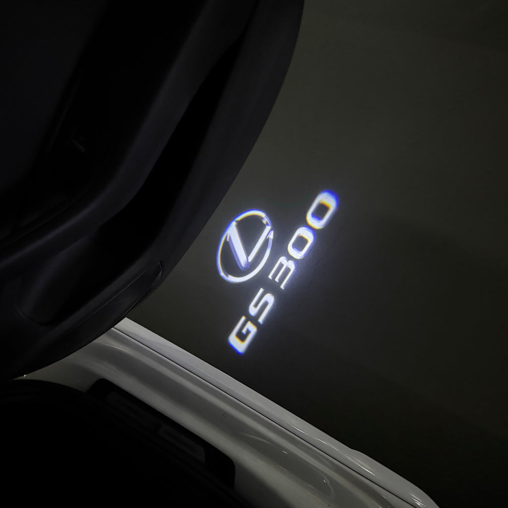LEXUS LOGO PROJECTOR LIGHTS Nr.01 (الكمية 1 = 1 مجموعة / 2 أضواء باب)