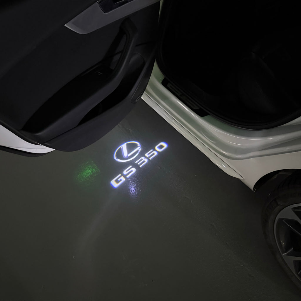 LEXUS LOGO PROJECTOR LIGHTS Nr.01 (الكمية 1 = 1 مجموعة / 2 أضواء باب)