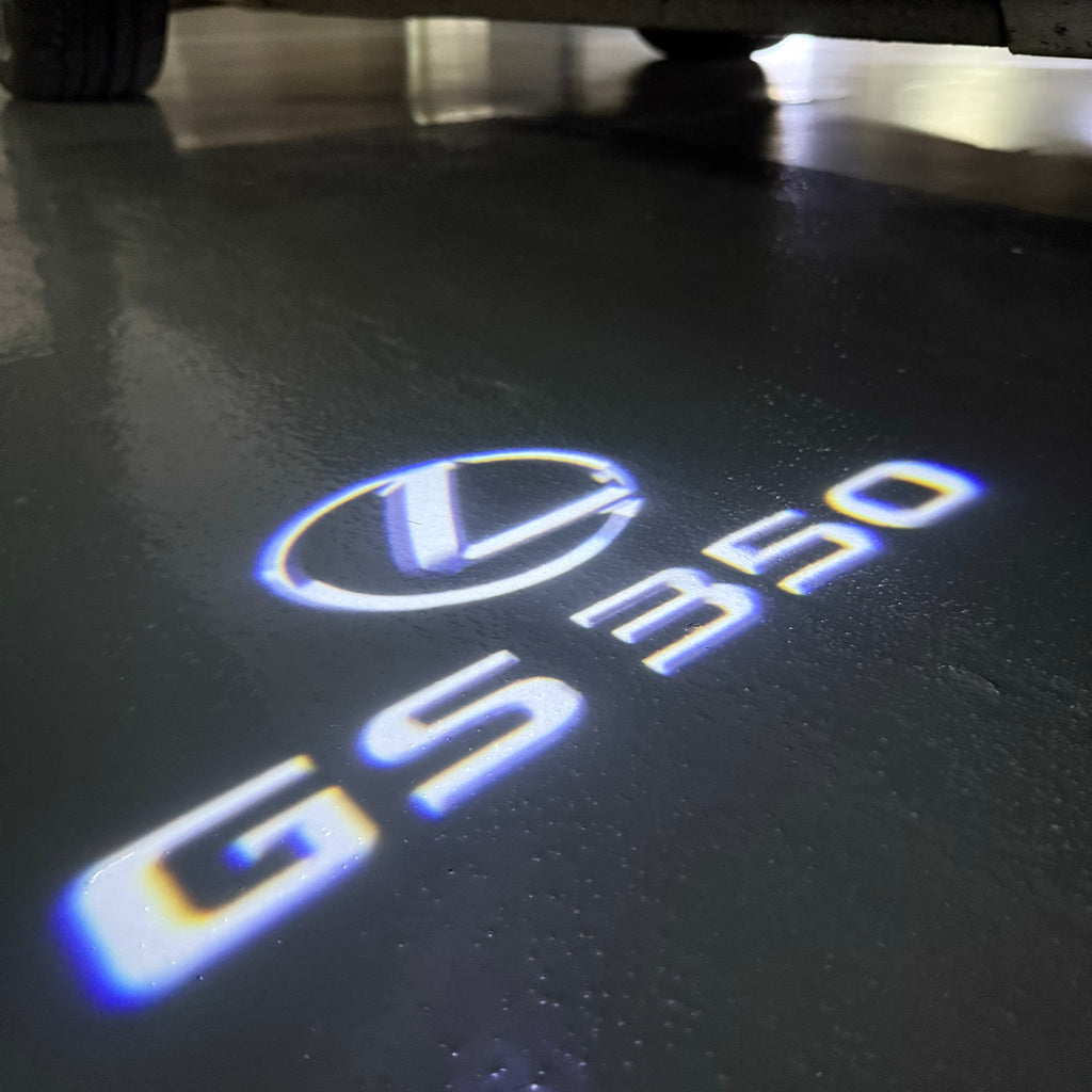 LEXUS LOGO PROJECTOR LIGHTS Nr.01 (الكمية 1 = 1 مجموعة / 2 أضواء باب)