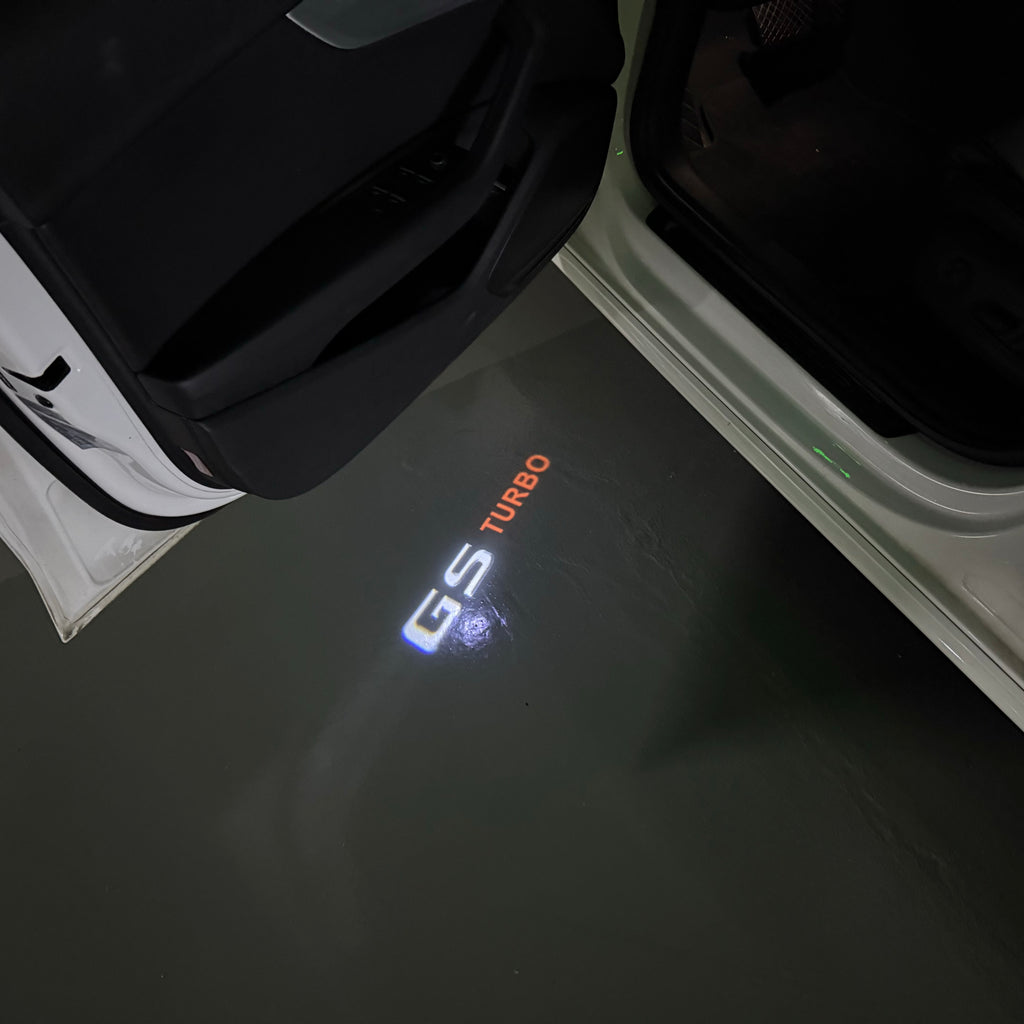 LEXUS LOGO PROJECTOR LIGHTS Nr.01 (الكمية 1 = 1 مجموعة / 2 أضواء باب)