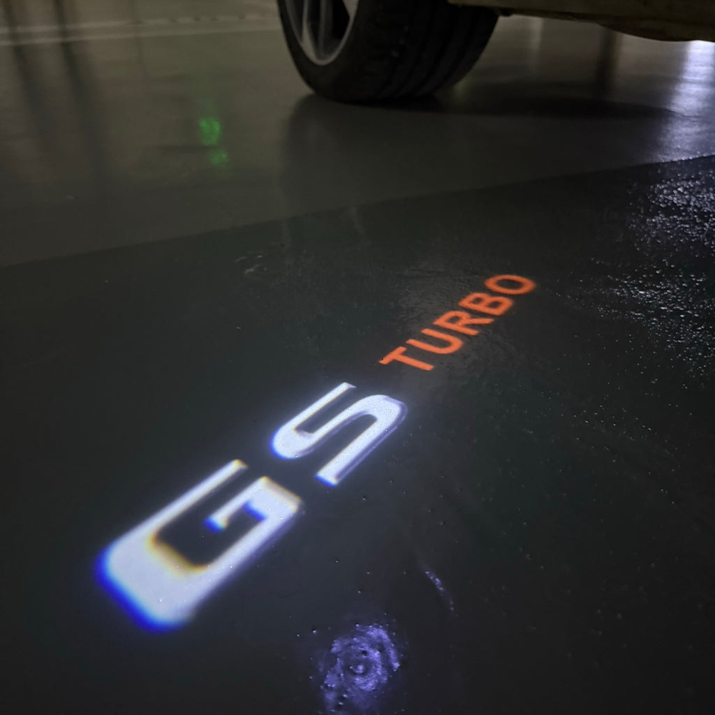 LEXUS LOGO PROJECTOR LIGHTS Nr.01 (الكمية 1 = 1 مجموعة / 2 أضواء باب)