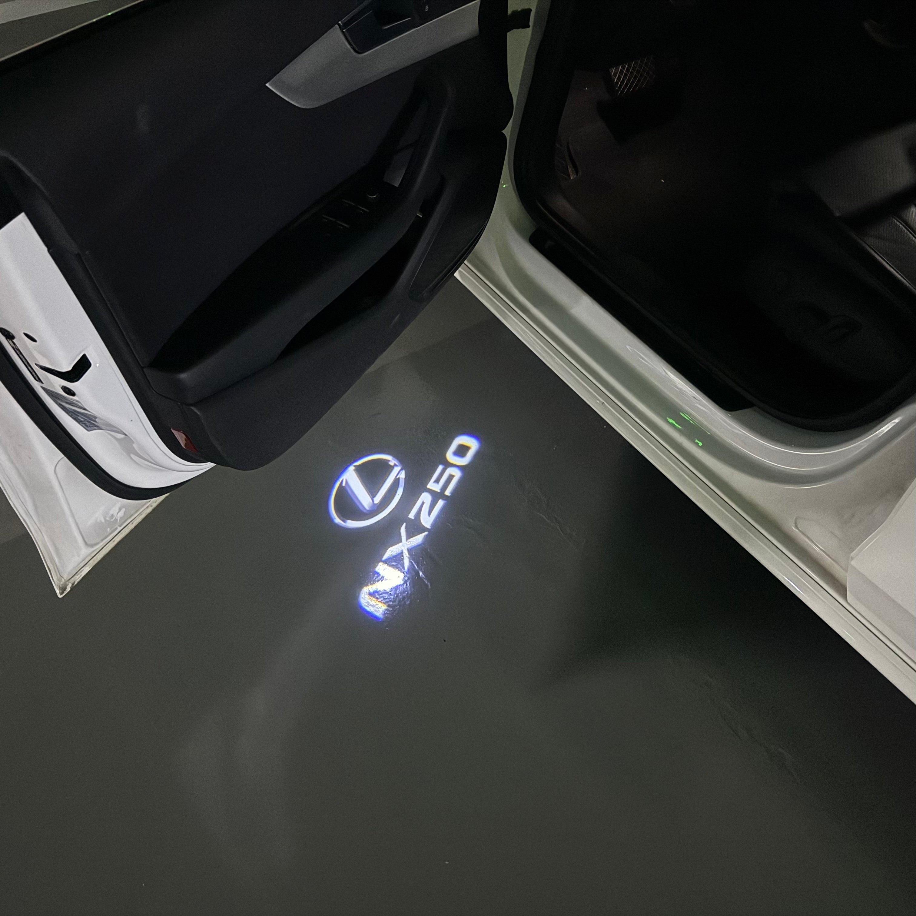 LEXUS LOGO PROJECTOR LIGHTS Nr.01 (الكمية 1 = 1 مجموعة / 2 أضواء باب)