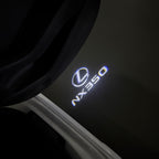 LEXUS LOGO PROJECTOR LIGHTS Nr.01 (الكمية 1 = 1 مجموعة / 2 أضواء باب)