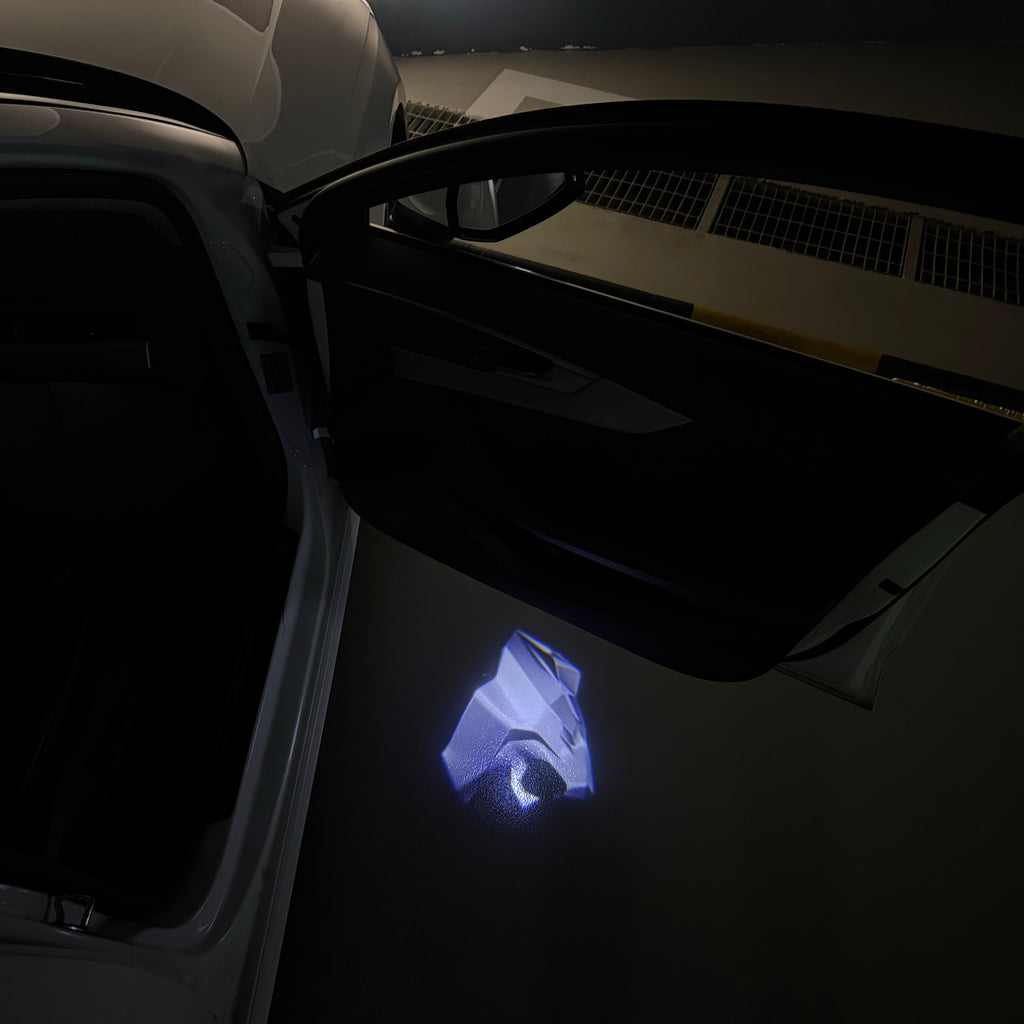 BMW M3 LOGO PROJECTOR LIGHTS Nr.24 (الكمية 1 = 1 مجموعة / 2 أضواء باب)