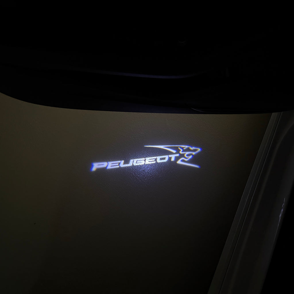 BMW M3 LOGO PROJECTOR LIGHTS Nr.24 (الكمية 1 = 1 مجموعة / 2 أضواء باب)