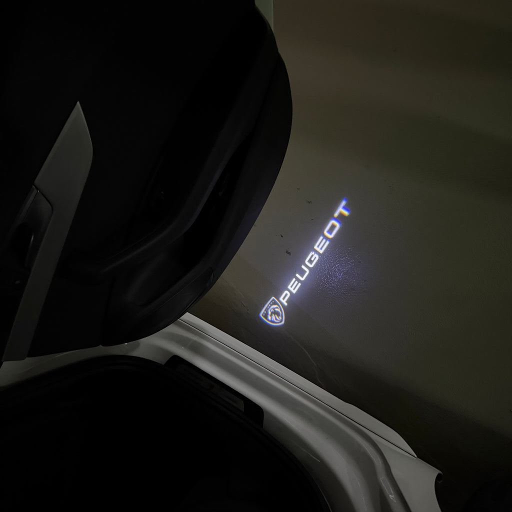 BMW M3 LOGO PROJECTOR LIGHTS Nr.24 (الكمية 1 = 1 مجموعة / 2 أضواء باب)