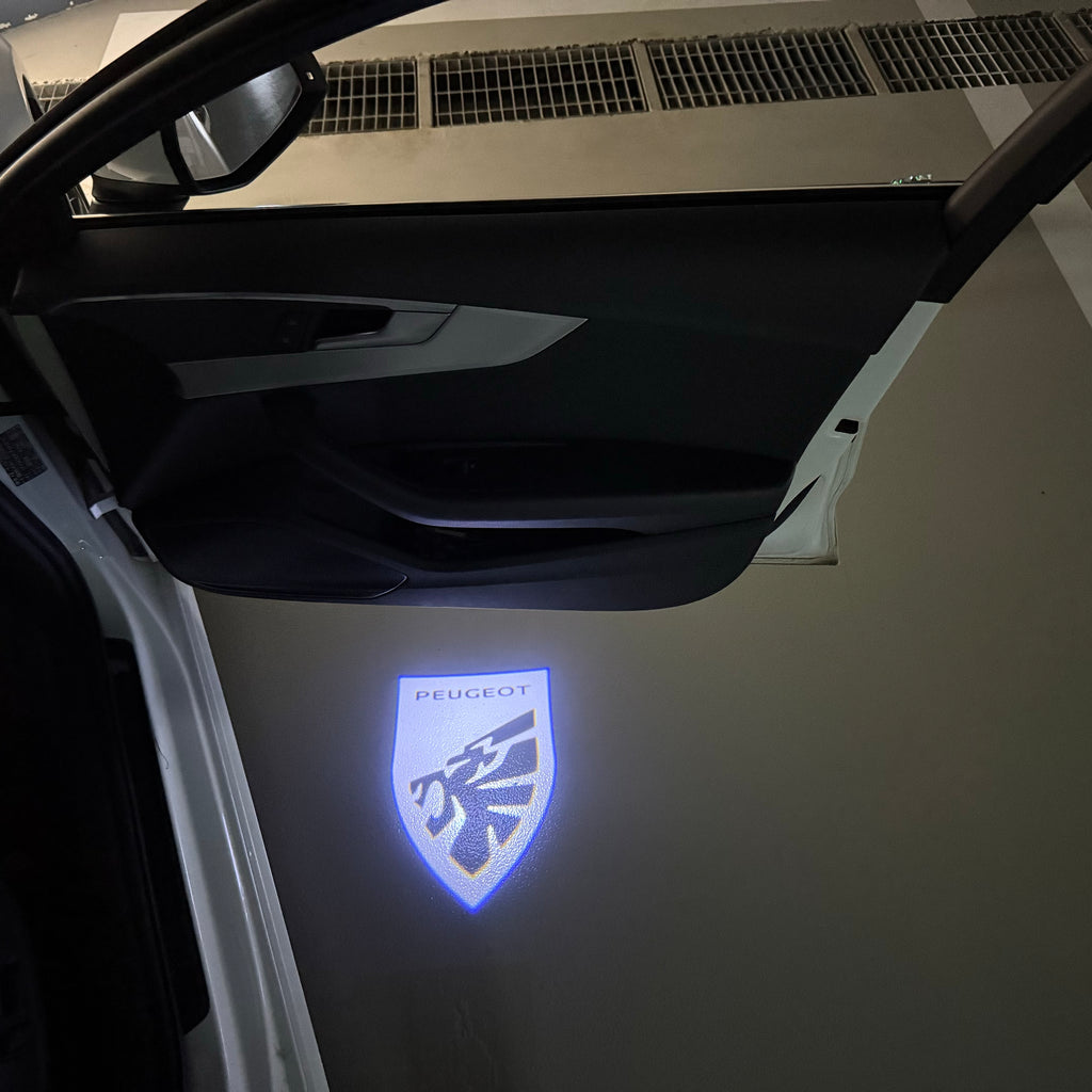 BMW M3 LOGO PROJECTOR LIGHTS Nr.24 (الكمية 1 = 1 مجموعة / 2 أضواء باب)