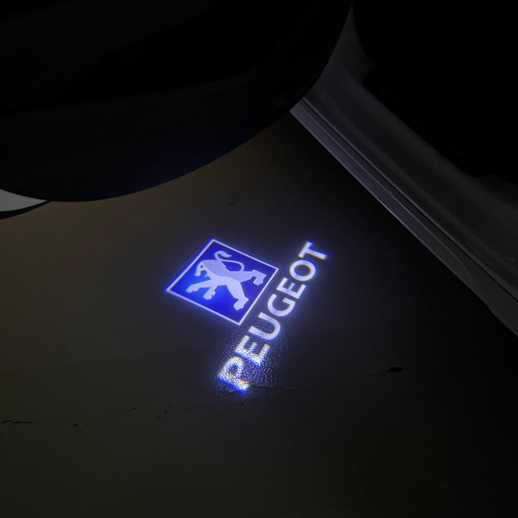 BMW M3 LOGO PROJECTOR LIGHTS Nr.24 (الكمية 1 = 1 مجموعة / 2 أضواء باب)