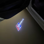 BMW M3 LOGO PROJECTOR LIGHTS Nr.24 (الكمية 1 = 1 مجموعة / 2 أضواء باب)