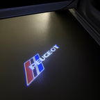 BMW M3 LOGO PROJECTOR LIGHTS Nr.24 (الكمية 1 = 1 مجموعة / 2 أضواء باب)