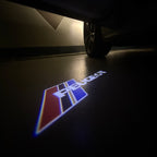 BMW M3 LOGO PROJECTOR LIGHTS Nr.24 (الكمية 1 = 1 مجموعة / 2 أضواء باب)