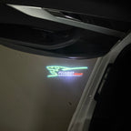 BMW M3 LOGO PROJECTOR LIGHTS Nr.24 (الكمية 1 = 1 مجموعة / 2 أضواء باب)