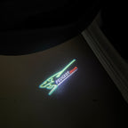 BMW M3 LOGO PROJECTOR LIGHTS Nr.24 (الكمية 1 = 1 مجموعة / 2 أضواء باب)