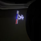 BMW M3 LOGO PROJECTOR LIGHTS Nr.24 (الكمية 1 = 1 مجموعة / 2 أضواء باب)