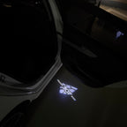 BMW M3 LOGO PROJECTOR LIGHTS Nr.24 (الكمية 1 = 1 مجموعة / 2 أضواء باب)