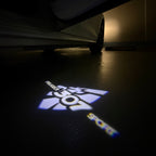 BMW M3 LOGO PROJECTOR LIGHTS Nr.24 (الكمية 1 = 1 مجموعة / 2 أضواء باب)