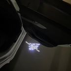 BMW M3 LOGO PROJECTOR LIGHTS Nr.24 (الكمية 1 = 1 مجموعة / 2 أضواء باب)