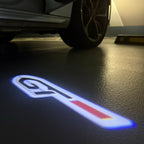 BMW M3 LOGO PROJECTOR LIGHTS Nr.24 (الكمية 1 = 1 مجموعة / 2 أضواء باب)