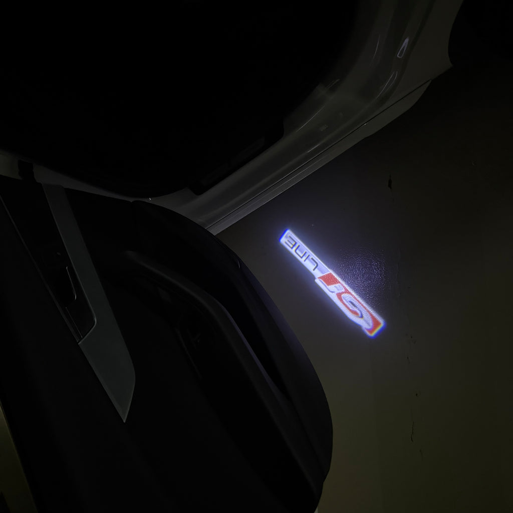 BMW M3 LOGO PROJECTOR LIGHTS Nr.24 (الكمية 1 = 1 مجموعة / 2 أضواء باب)