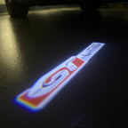 BMW M3 LOGO PROJECTOR LIGHTS Nr.24 (الكمية 1 = 1 مجموعة / 2 أضواء باب)